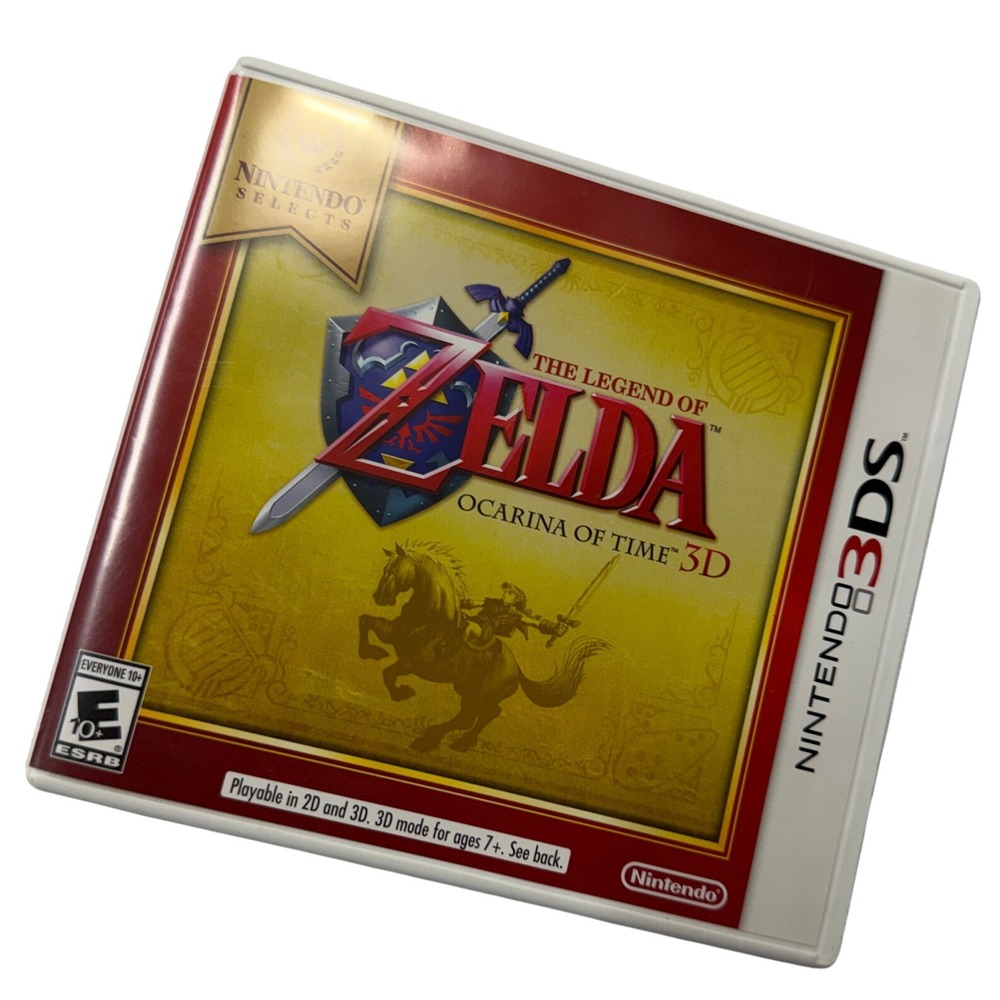 Nintendo 3DS The Legend of Zelda Ocarina of Time 3D Nintendo Selects Case Only